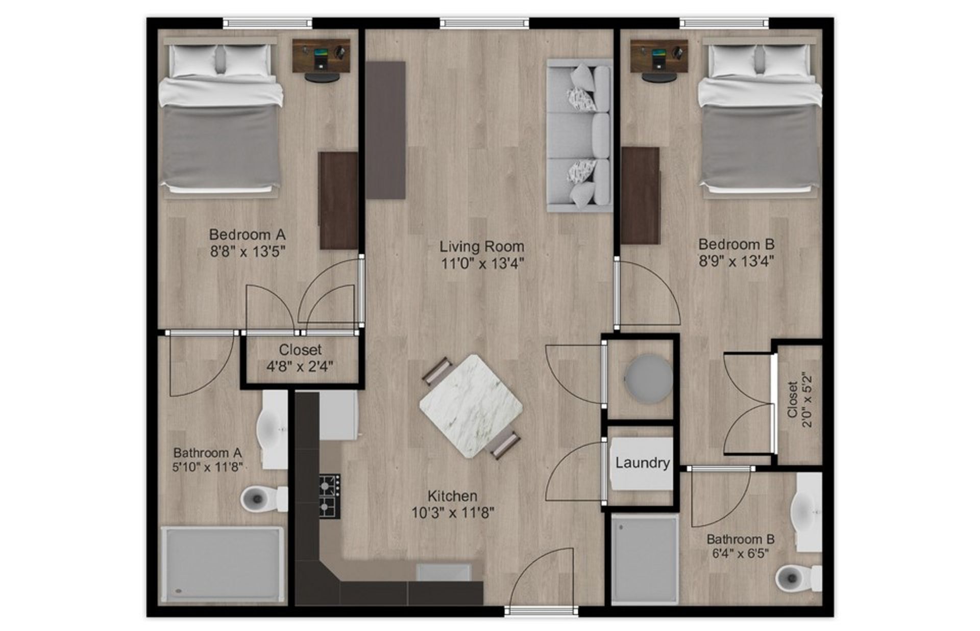West Lafayette Apartment: 418 Harrison Street