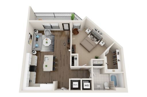 Luxurious & Stylish 1 Bed, 1 Bath Apartment Home! – photo 1