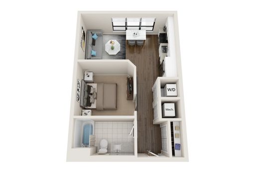 Luxury 1 Bath Junior Apartment Home! – photo 1