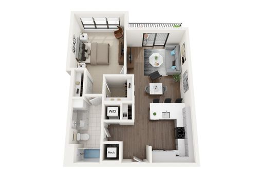 1 Bedroom Apartment – 1211 S. Eaton Street 8067, Baltimore, MD 21224