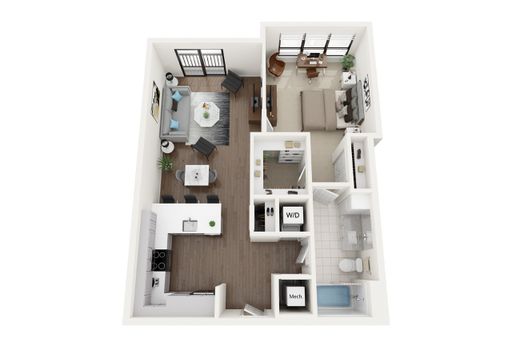 1 Bedroom Apartment – 1211 S. Eaton Street 6065, Baltimore, MD 21224