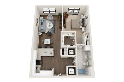 Luxurious & Stylish 1 Bed, 1 Bath Apartment Home! – photo 1