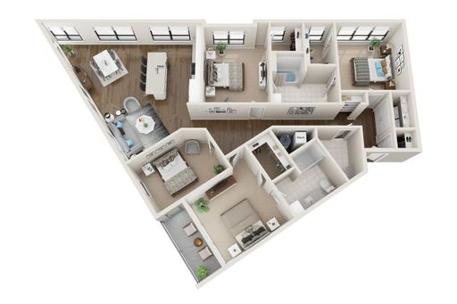 Spacious & Luxury 3 Bed | 2.5 Bath Apartment Home! – photo 1