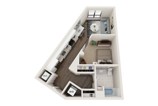 Luxury Junior 1 Bath Apartment Home! – photo 1