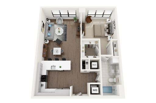 Luxurious & Stylish 1 Bed, 1 Bath Apartment Home! – photo 1