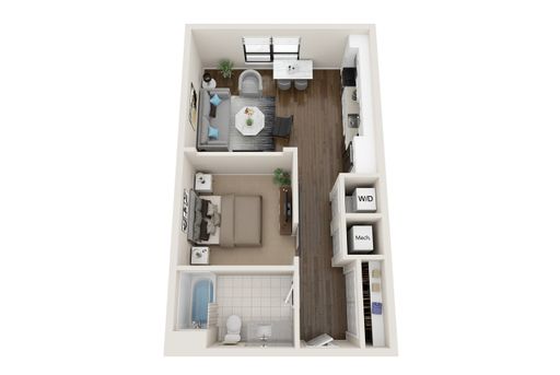 Luxury Junior 1 Bath Apartment Home! – photo 1