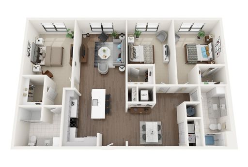 3 Bedroom Apartment – 1211 S. Eaton Street 6035, Baltimore, MD 21224