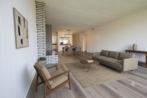 NEW MODERN WOOD Flooring Throughout HOUSE SIZED 1,810 sf 3 Bedroom 2 Bath Unit + W/D HOOKUPS, Fireplace, GRANITE, Wet Bar, ARCADIA SCHOOLS, & Giant Private Patio – photo 1