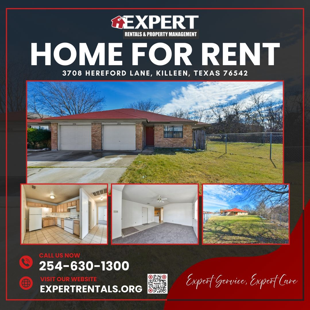 Killeen Apartment: 3708 Hereford Ln