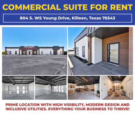 Recently Renovated Commercial Suite off WS Young in Killeen – photo 1