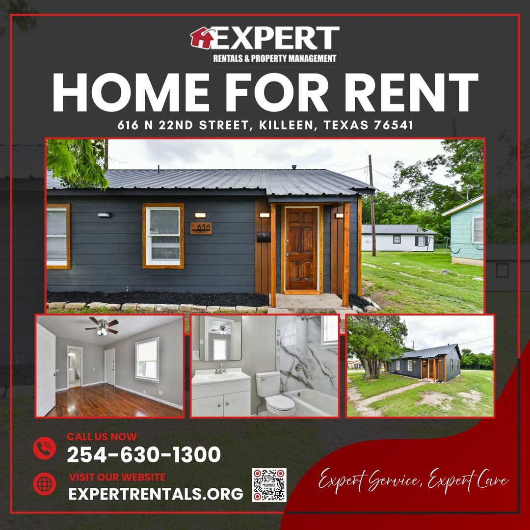 Killeen Townhome: 616 N 22nd