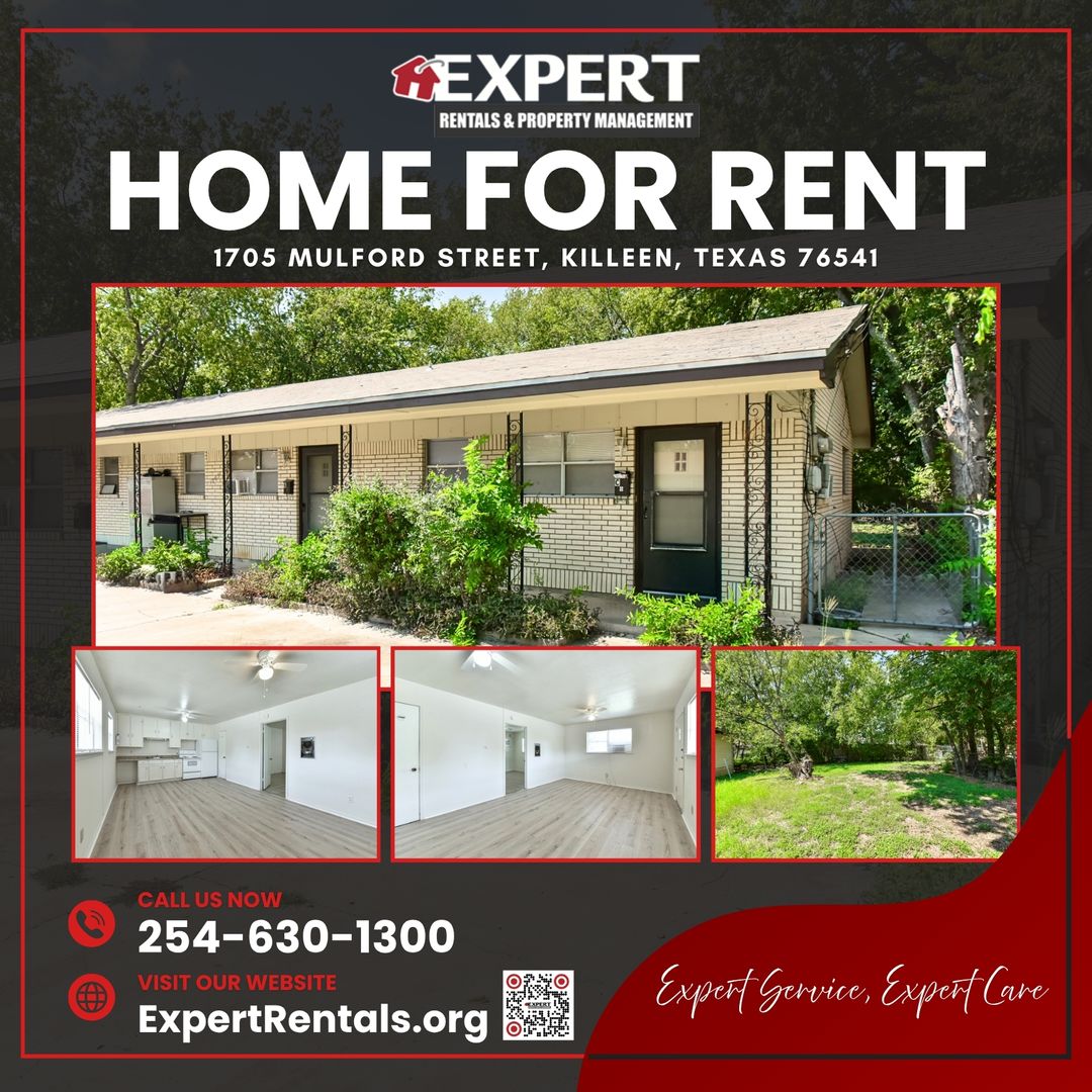 Killeen Apartment: 1705 Mulford St