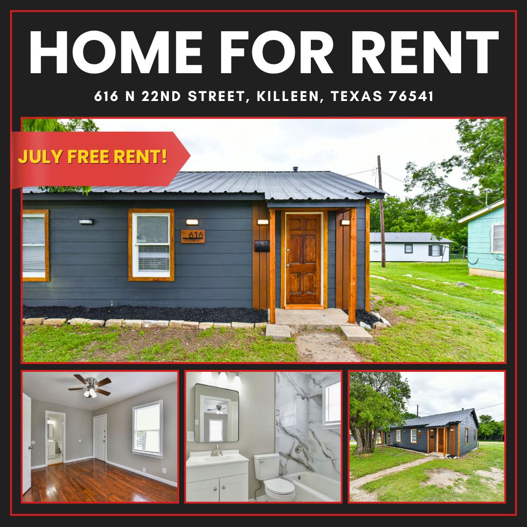 Killeen Townhome: 616 N 22nd