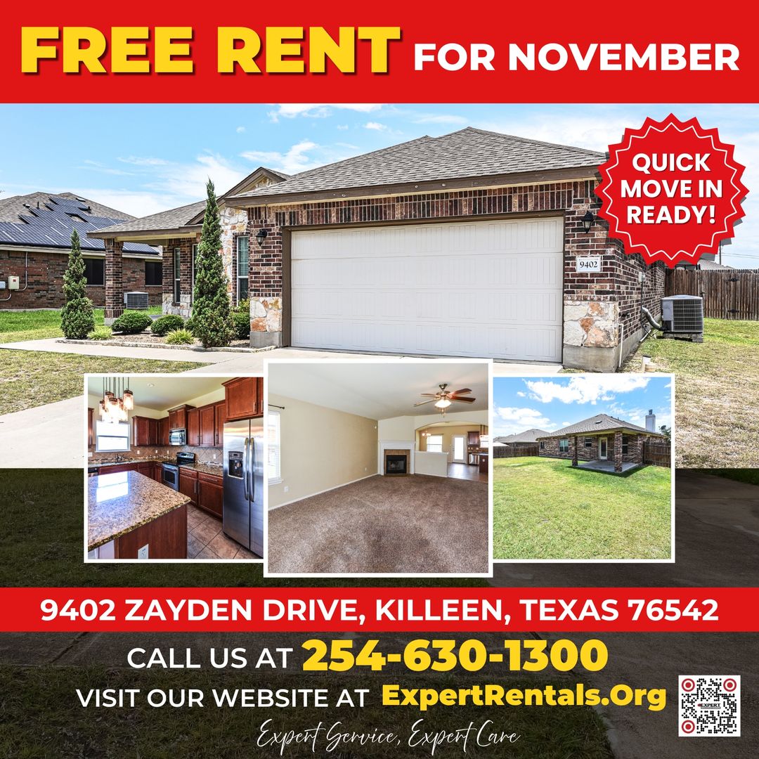Killeen House: 9402 Zayden Dr