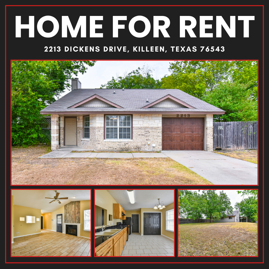 Killeen House: 2213 Dickens Dr