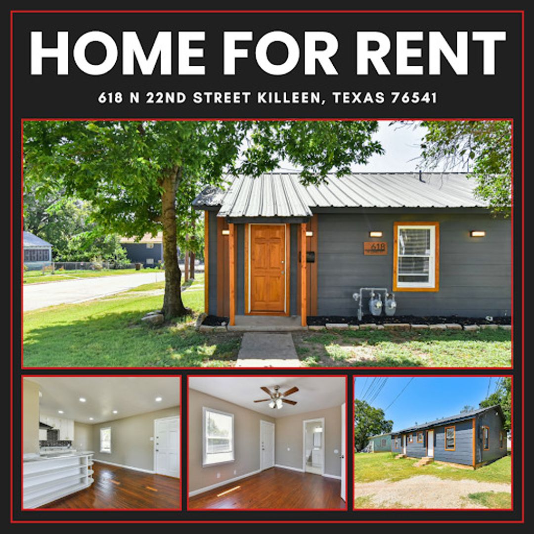 Killeen House: 618 N 22nd Killeen, TX 76541