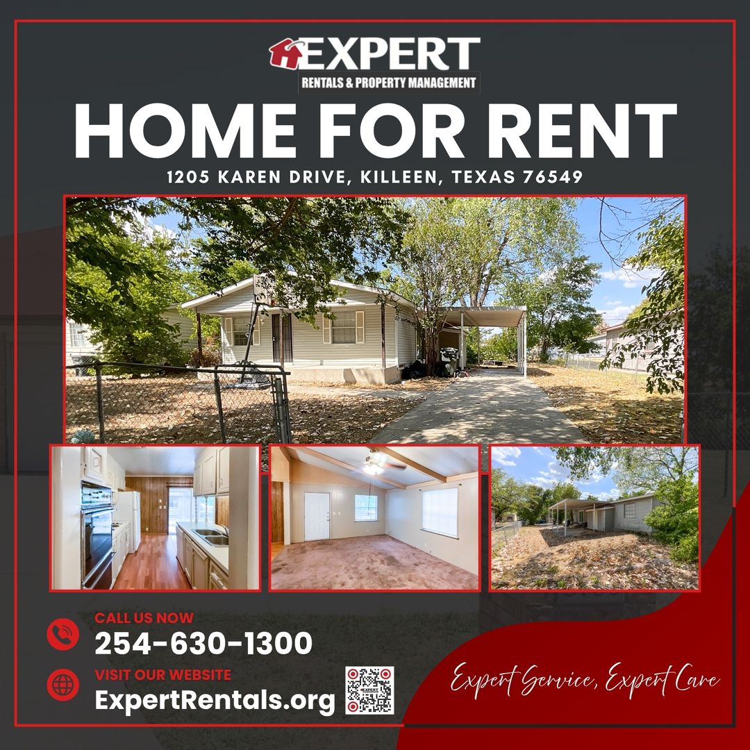 Killeen House: 1205 Karen Dr