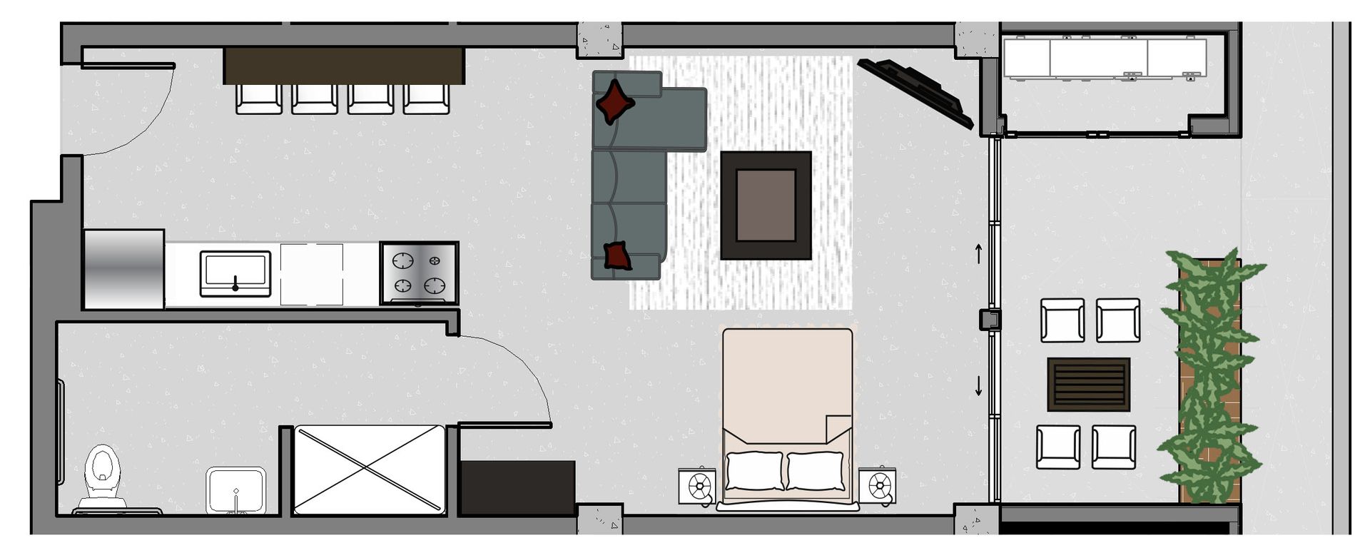 San Diego Apartment: 2120 Columbia St