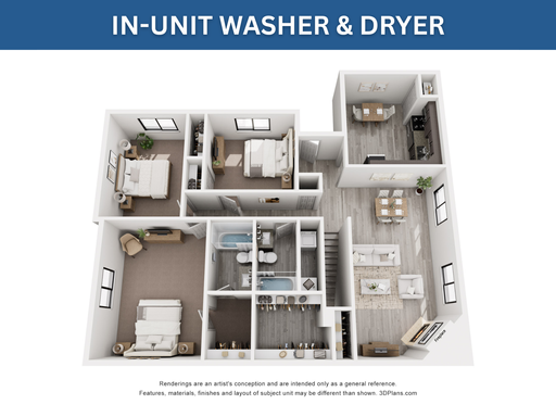 3 Bed 2 Bath | The Brendman w W/D – photo 1