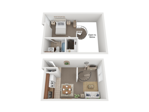 One Bedroom Loft at Prairie Hills – photo 1