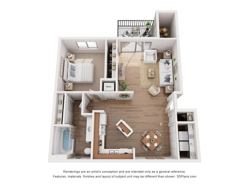 to tour | 1 Bed 1 Bath – photo 1