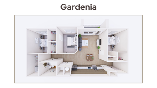 3 Bedroom 2 Bathroom Apartment Available Now | to Tour | Gardenia – photo 1
