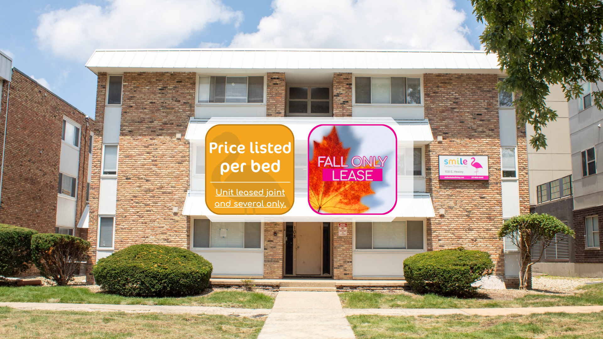 Champaign Apartment: 108 E Healey Street