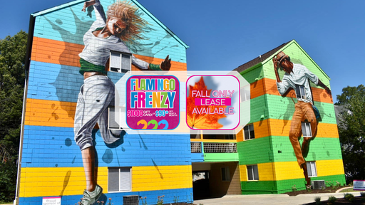 $1,000 Gift Card! 3 Beds left! Available Now, Two bed two bath apartment in Art District neighborhood, priced per person.