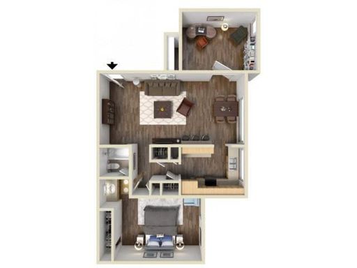 2 Bedroom 1 Bath Newly Renovated Apartment – photo 1