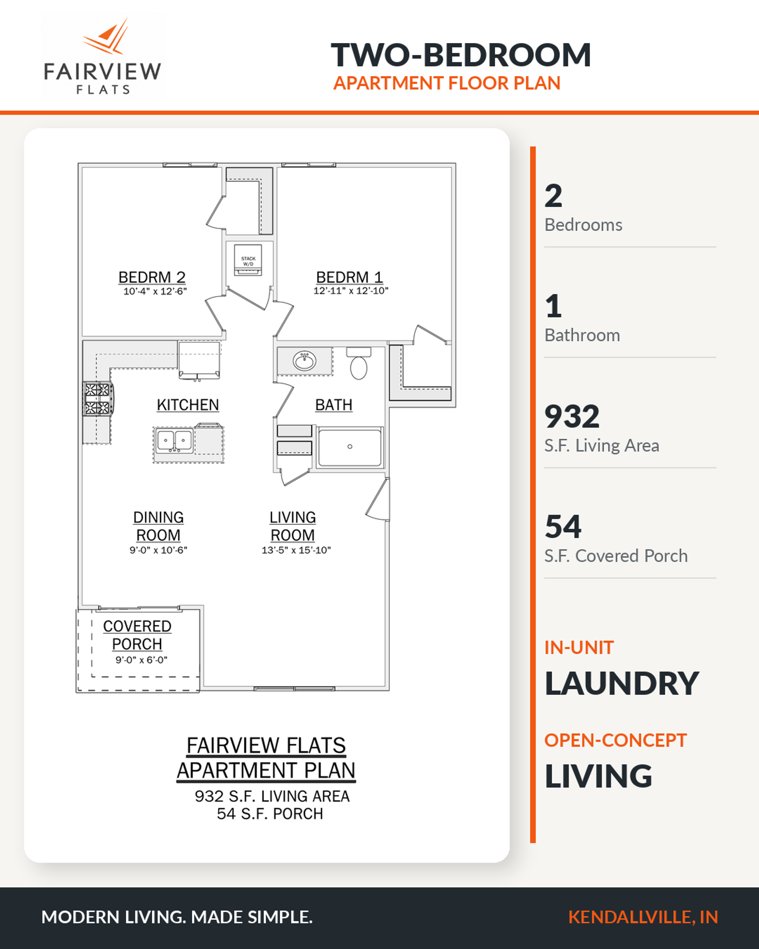 Kendallville Apartment: 102 Flats Drive