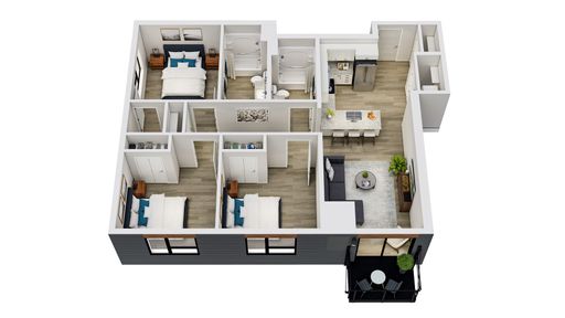 Leo - 3 Bed D – photo 1