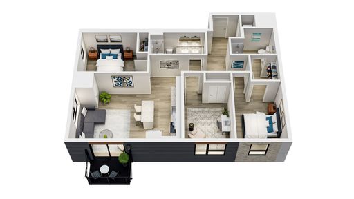 Marshall Lofts - 3 Bed A Unit Available – photo 1