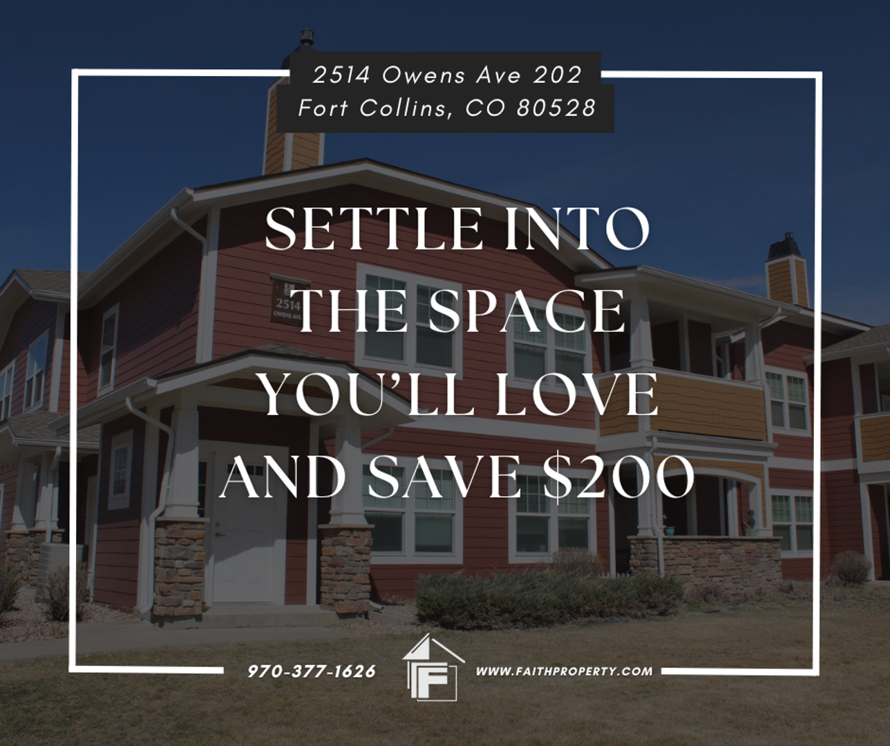 Fort Collins Condo: 2514 Owens Ave 202