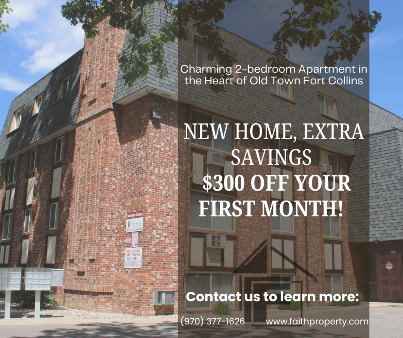 Fort Collins Apartment: 308 E. Oak St