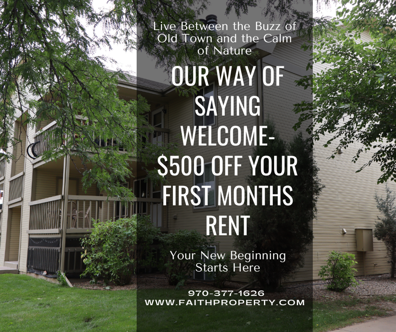 Fort Collins Apartment: 1672 Riverside Ave  (Schutte)