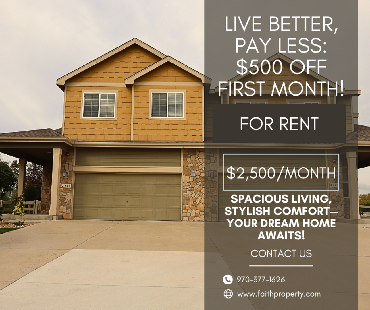 Fort Collins Townhome: 2914 Caspian Way