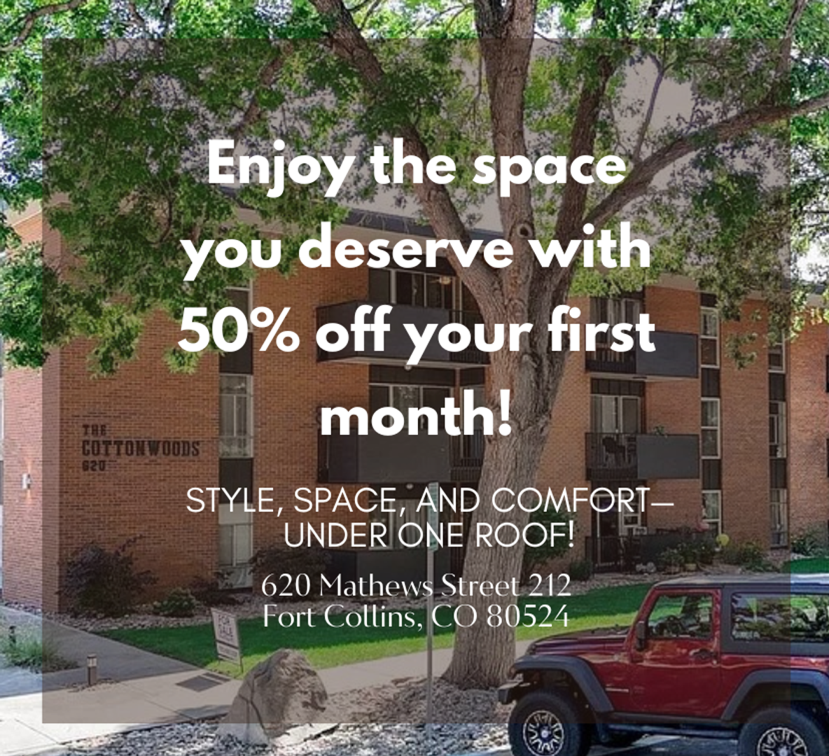 Fort Collins Condo: 620 Mathews Street 212