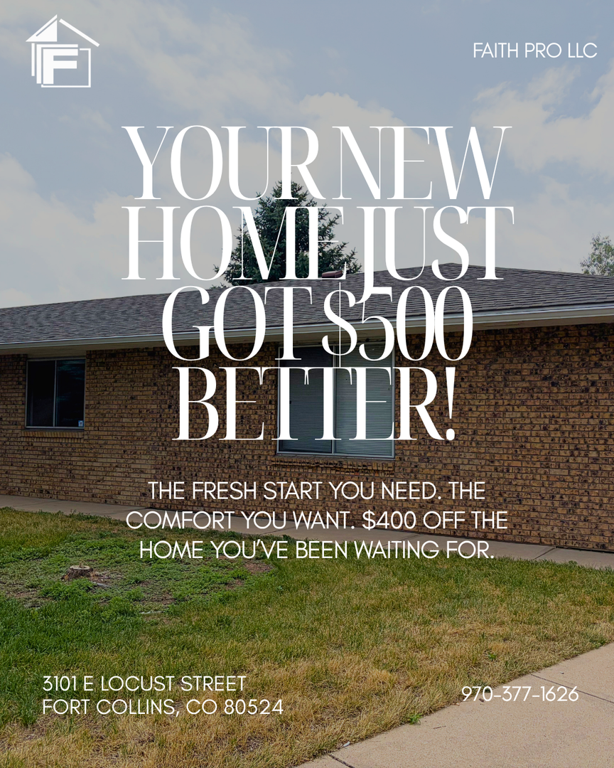 Fort Collins Apartment: 3101 E. Locust St.