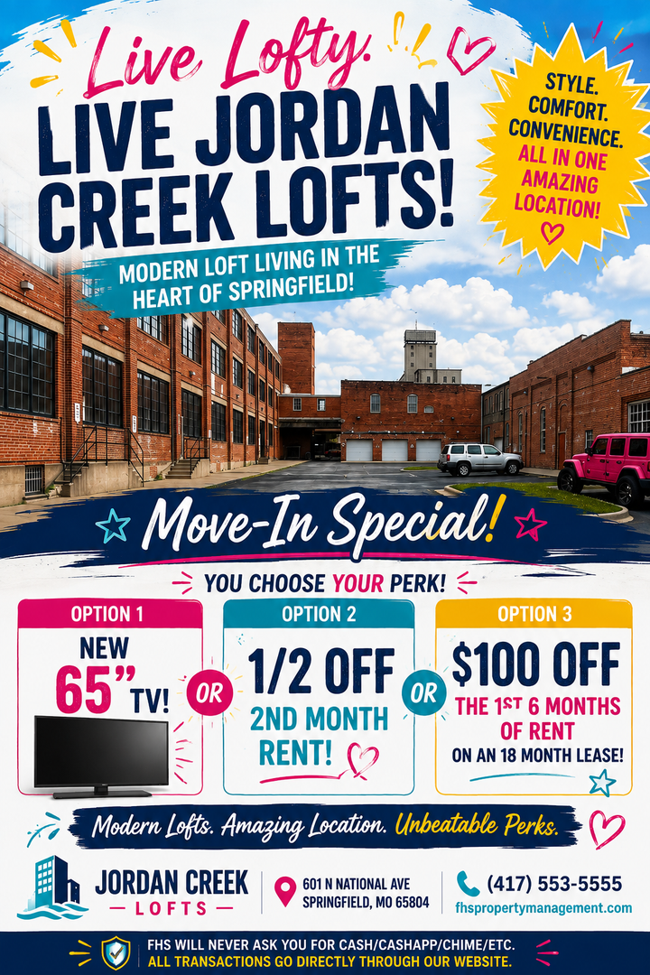 Springfield House: 601 N National #203