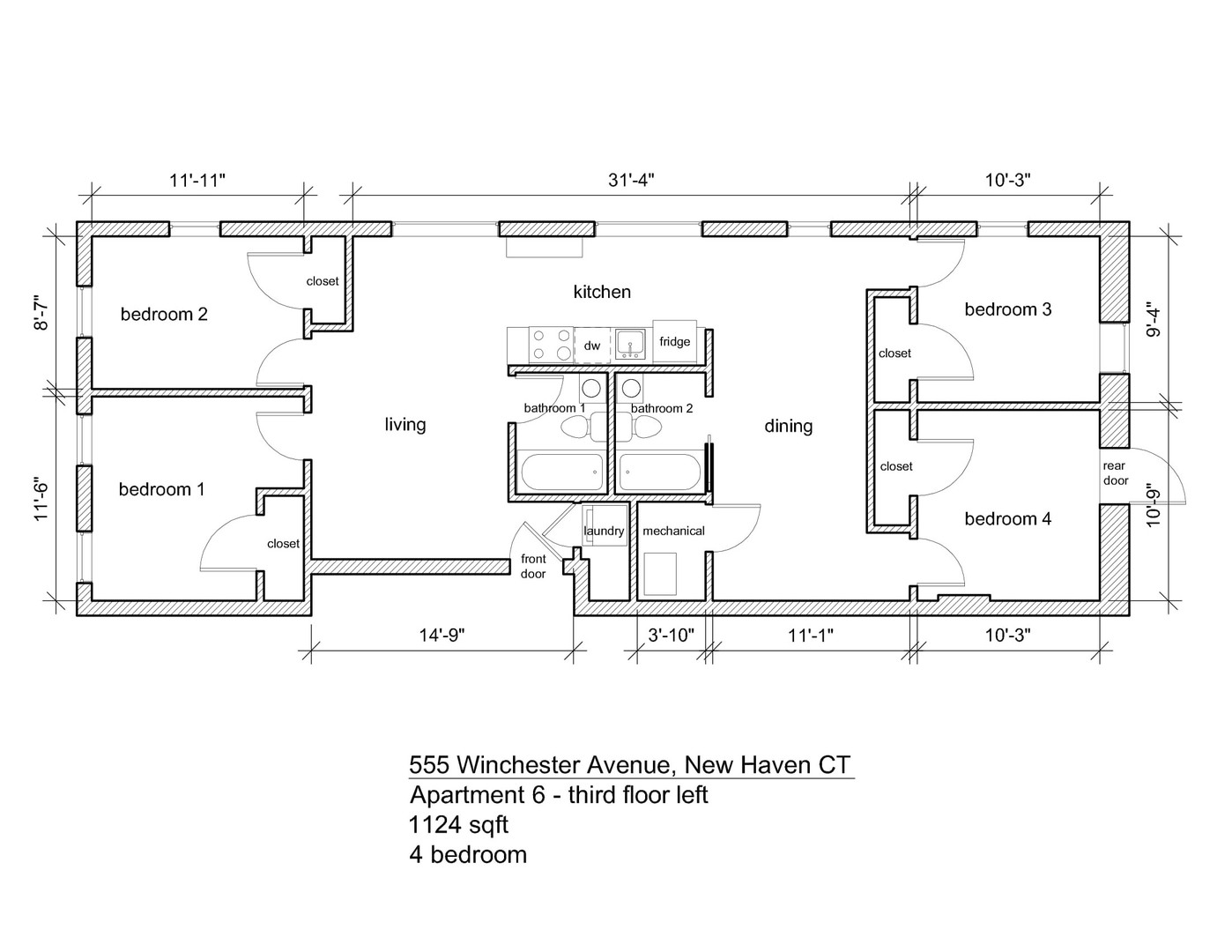 New Haven Apartment: 555 Winchester Ave