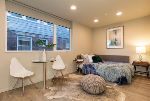 Luxurious, Modern Studio with Kitchen Island in West Seattle | One Month Free – photo 1