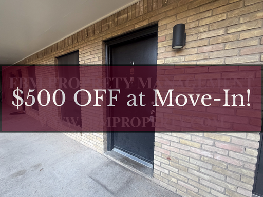 510 W. Marvin Ave, Unit 112 - 2 Bedroom, 1.5 Bathroom Apartment Home in Waxahachie, TX! $500 OFF at Move-In!
