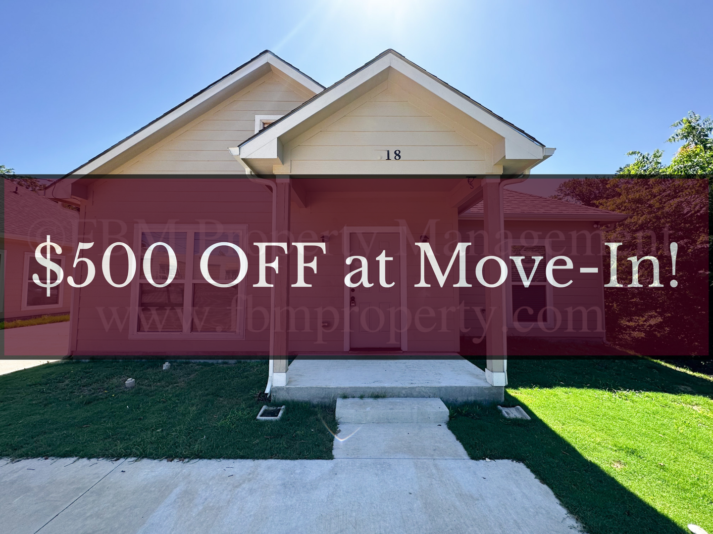 Denton Apartment: 818 Rose Street, Unit A