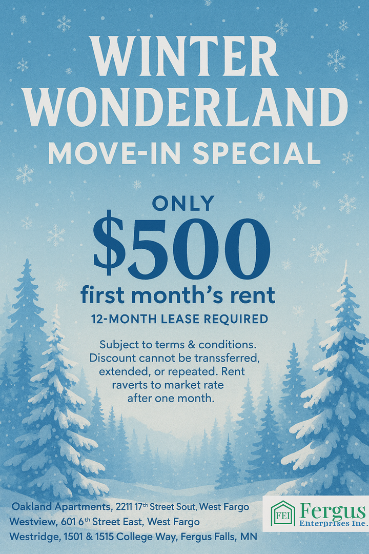 Fergus Falls Apartment: 1515 College Way