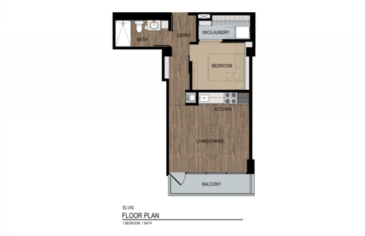 One bedroom/one bath – photo 1