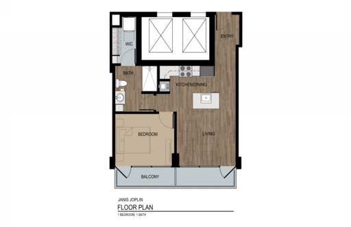 Tower One Bedroom/One Bath – photo 1