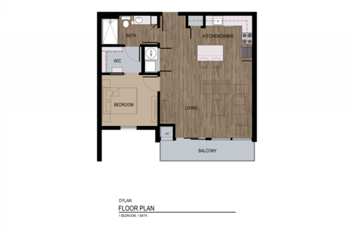 Podium One bedroom/one bath – photo 1