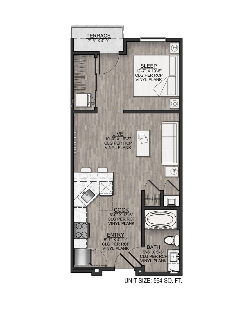 Wichita Apartment: 701 E. 2nd St. N.