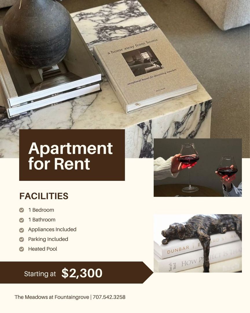 Santa Rosa Apartment: 3587 Round Barn Blvd