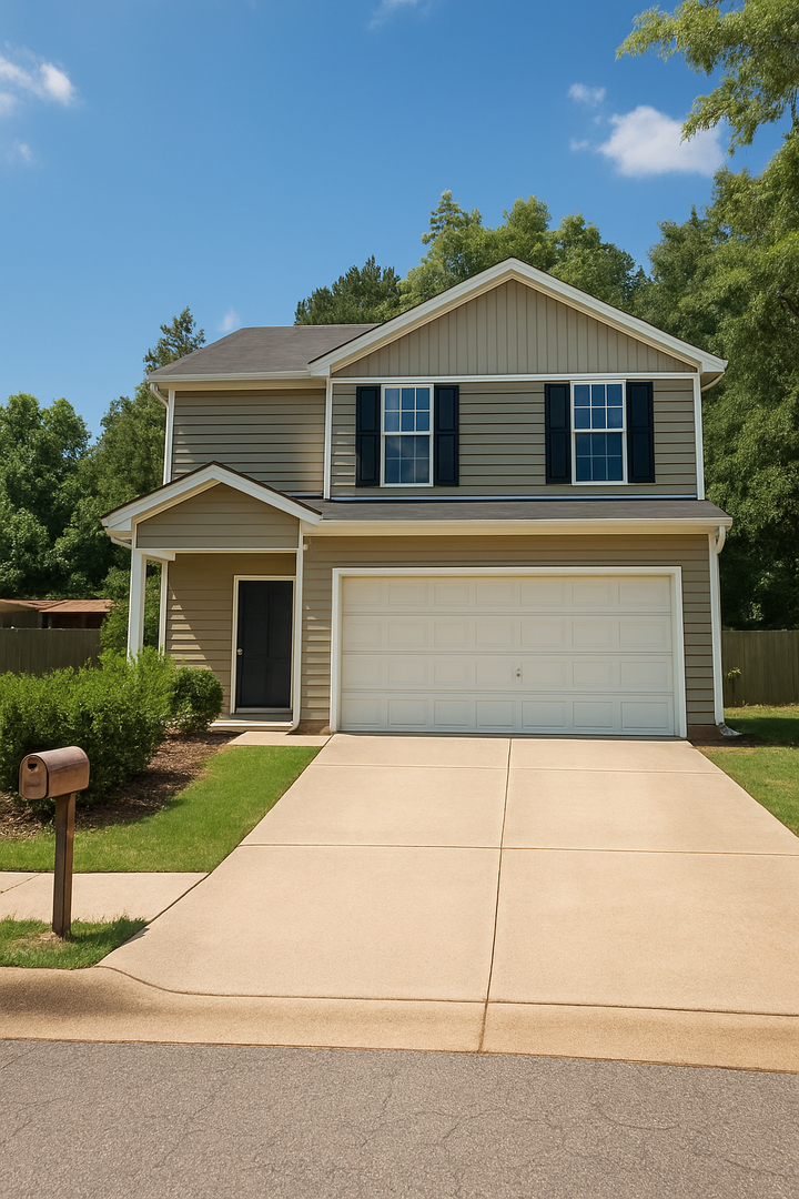 3 Bedroom, 2.5 Bath two story home in Highland Plantation with community pool!
